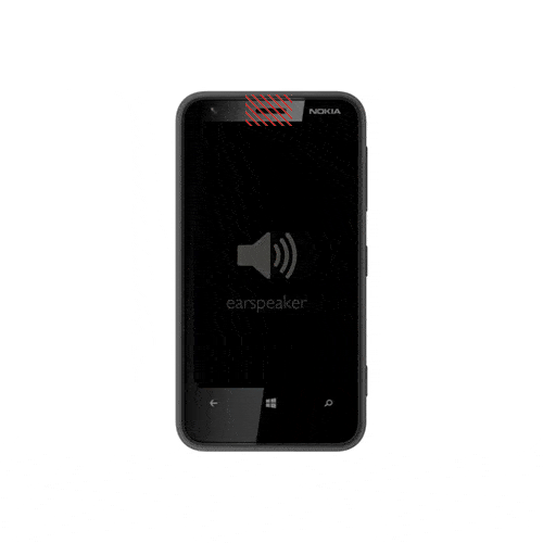 Nokia Lumia 620 Earpiece Speaker Repair