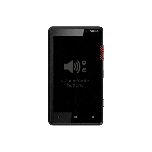 Nokia Lumia 820 Volume Switch Repair